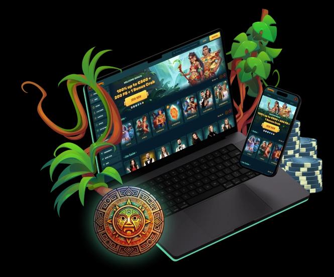 Spinanga Online Casino Desktop